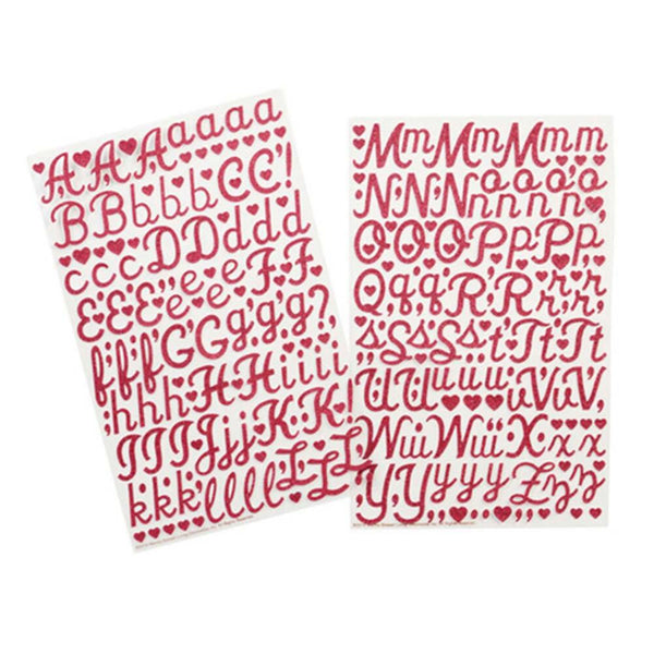 Glitter Alphabet MS-41-11002