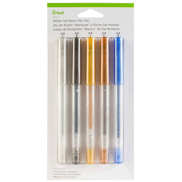 Glitter Gel Basic Pen Set 2004025