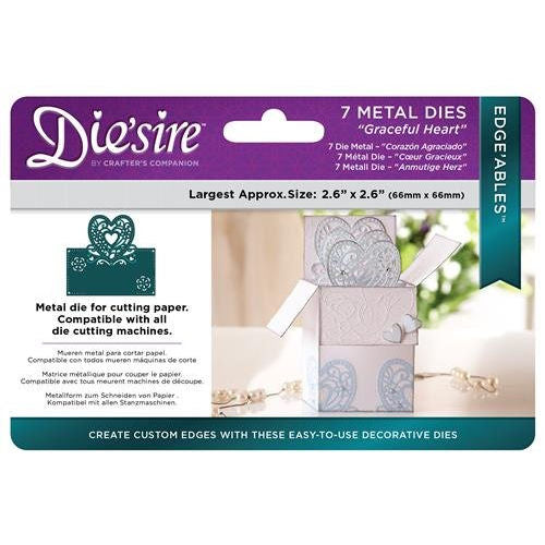 Graceful Heart Metal Die DS-EDG-GRAC