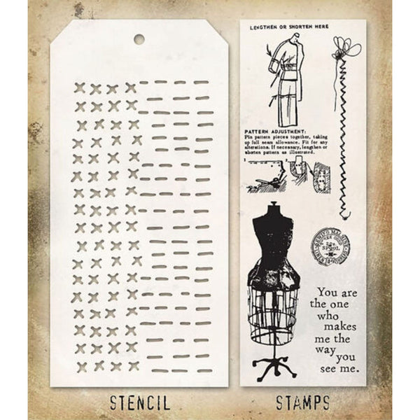 Haberdashery Stitched and Dashes TH-THMM142
