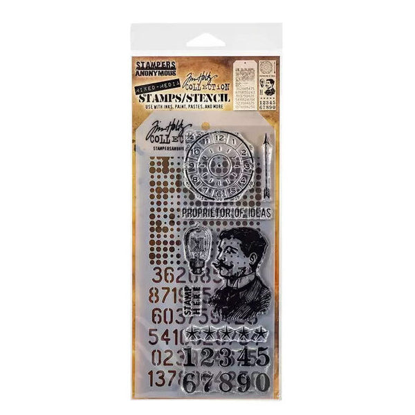 Halftone and Digits TH-THMM118