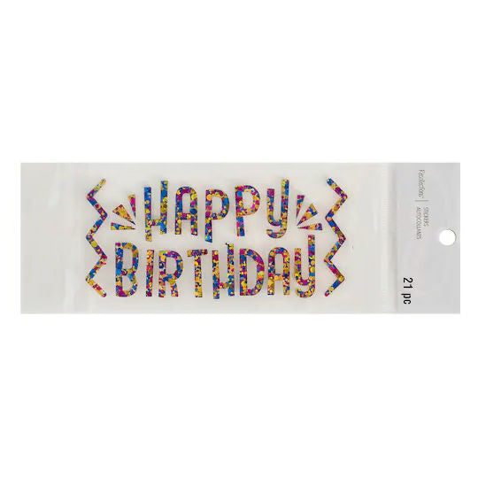 Happy Birthday Confetti R-668733