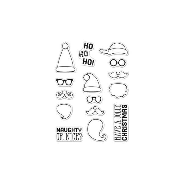 Ho Ho Ho Santa Faces HA-CM531