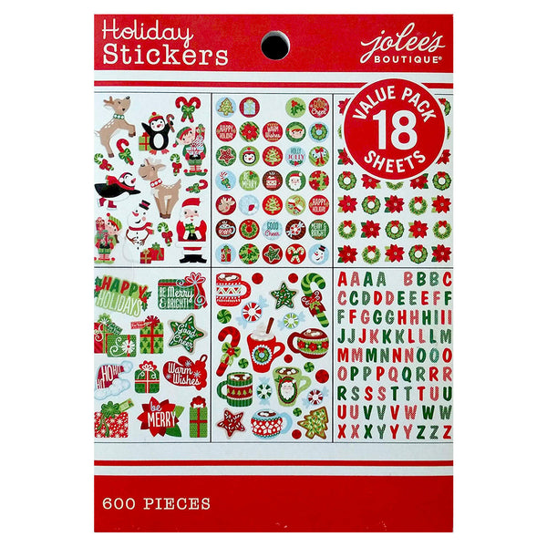 Holiday Mega Sticker Pad 50-30339