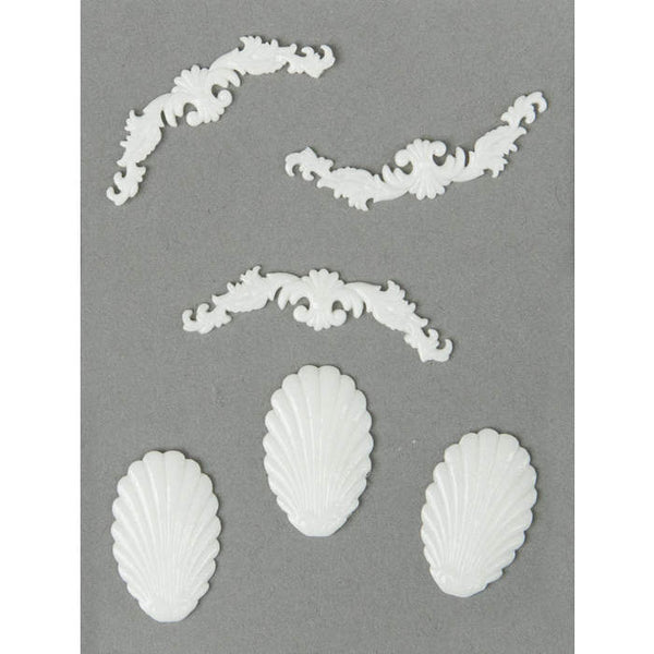 Ivory Antique Shells 50-00565