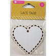 Lace Heart Tag HA-AC0560