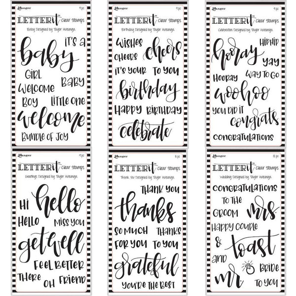 Letter It Stamp Set