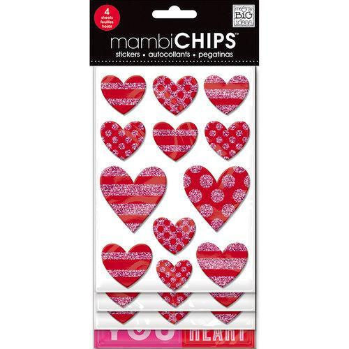 Love Hearts Pink & Red MBI-CBVX-20