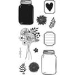 Mason Jar Florals HA-SC0684