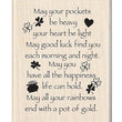 May Good Luck Find You Irish Phrase I-60-00492