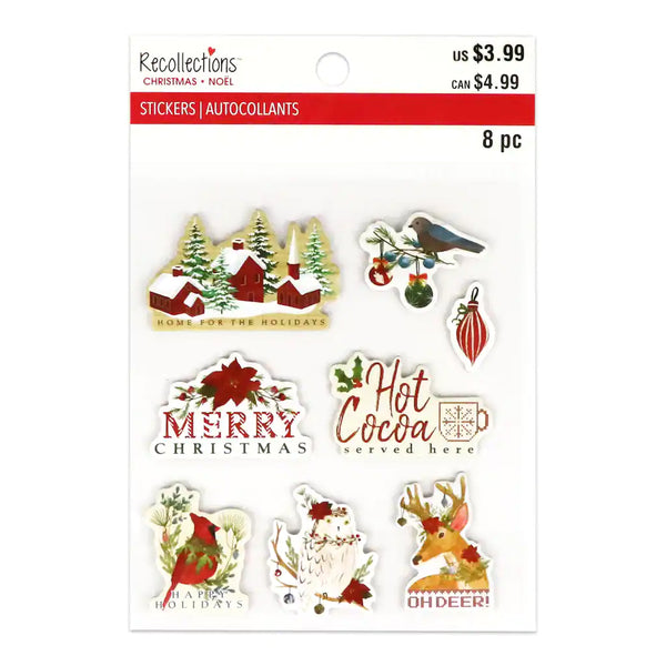 Merry Christmas Chipboard Icons R-698727