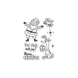 Merry Christmas Santa and Reindeer Set HA-CM533