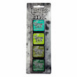 Mini Distress Ink Pads Green Spectrum TH-TDPK82965