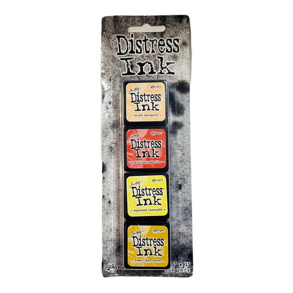 Mini Distress Ink Pads Orange-Yellow Spectrum TH-TDPK82972
