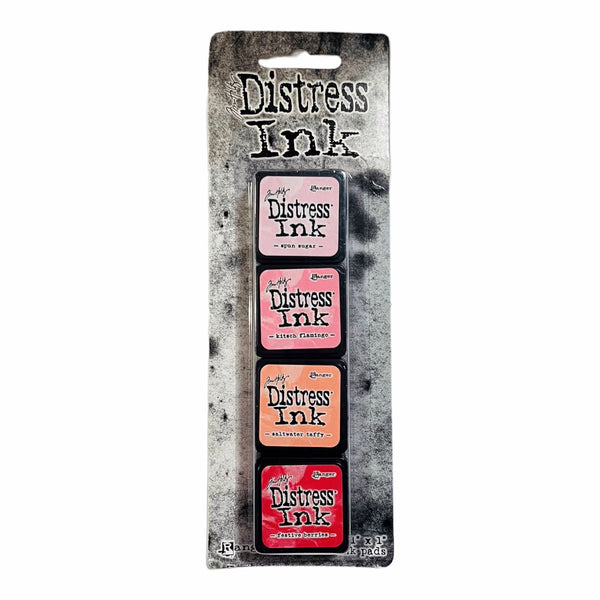 Mini Distress Ink Pads Pink-Red Spectrum TH-TDPK82989
