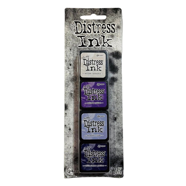 Mini Distress Ink Pads Purple Spectrum TH-TDPK82996