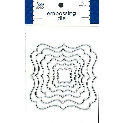Nesting Squares Scalloped LN-STC-260