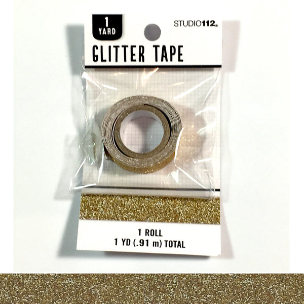 Neutral Gold Glitter Tape KCO-30-691889