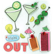 Night Out Dimensional Sticker KCO-30-577534