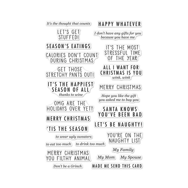Off Beat Holiday Messages HA-CM192