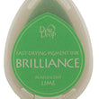 Pearlescent Lime Brilliance Dew Drop Ink Pad BD-42