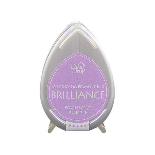 Pearlescent Purple Brilliance Dew Drop Ink Pad BD-36