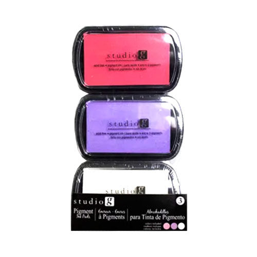 Pink-Purple-White Pigment Ink Set HA-SP5202