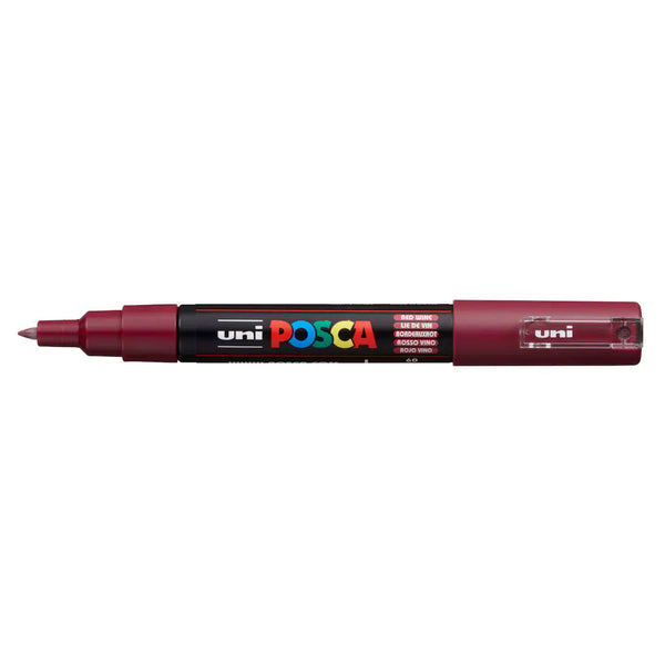 Posca Paint Marker PC-1M 0.7mm Red Wine