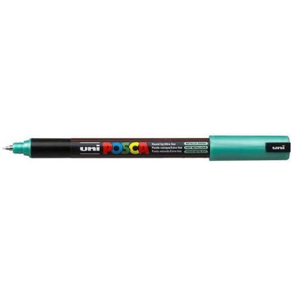 Posca Paint Marker PC-1MR 0.7mm Pin Metallic Green