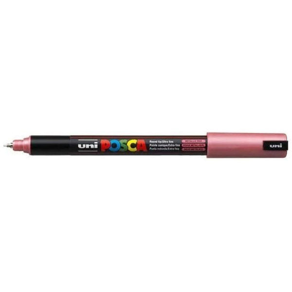 Posca Paint Marker PC-1MR 0.7mm Pin Metallic Red