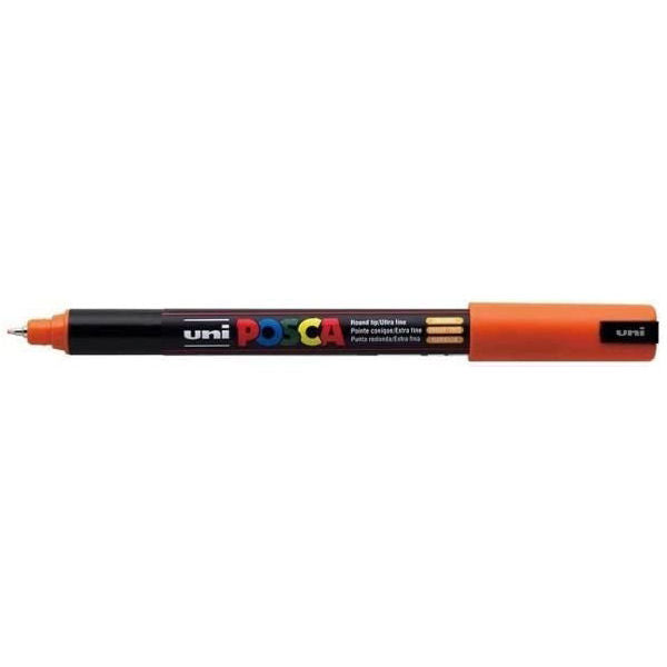 Posca Paint Marker PC-1MR 0.7mm Pin Orange