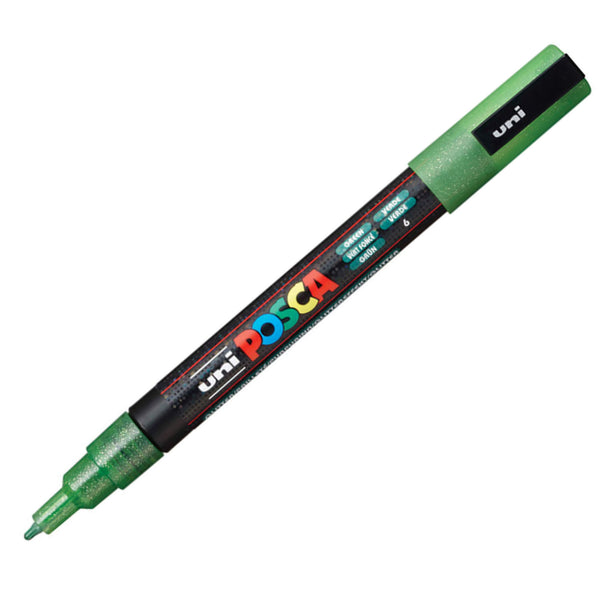 Posca Paint Marker PC-3M 0.9-1.3mm Glitter Green