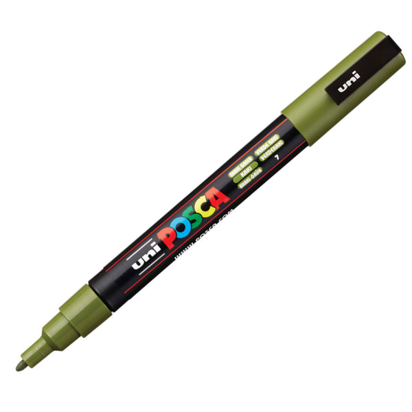 Posca Paint Marker PC-3M 0.9-1.3mm Khaki Green