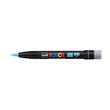 Posca Paint Marker PCF-350 Free Size Brush Light Blue