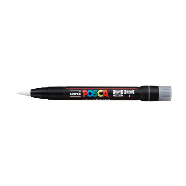 Posca Paint Marker PCF-350 Free Size Brush White