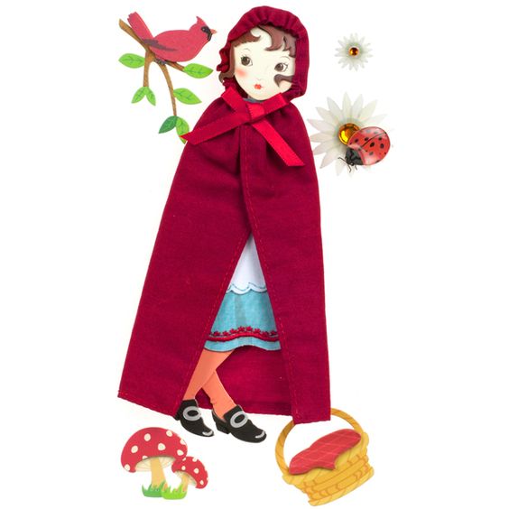 Poseable Red Riding Hood 50-50531