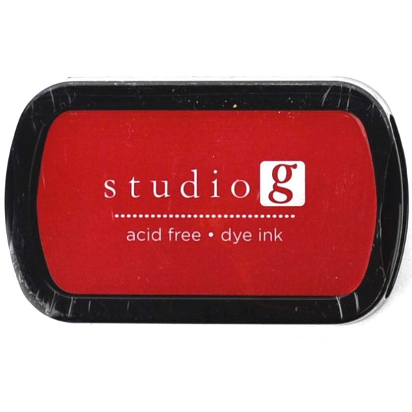 Red Dye Ink Pad VP0411