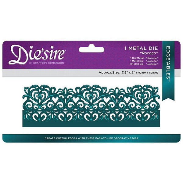 Rococo Metal Die DS-EDG-ROCO-STD