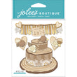 Shimmery Wedding Cake 50-21875