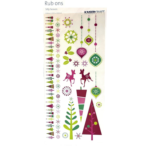 Silly Season Rub-Ons KAI-RB937