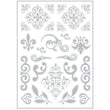 Silver Decorative Elements M-27468