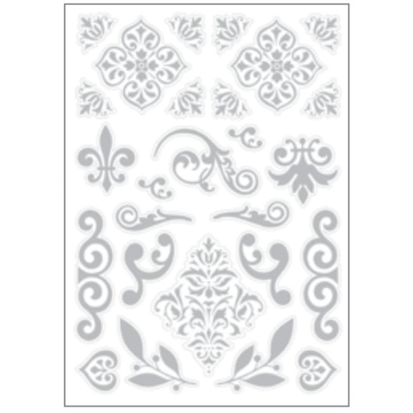 Silver Decorative Elements M-27468
