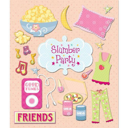 Slumber Party Sticker Medley KCO-30-588301