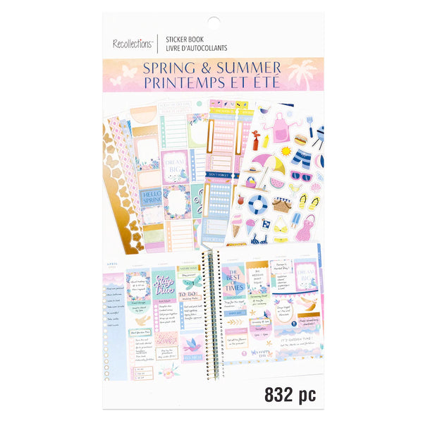 Spring and Summer Sticker Book R-655501