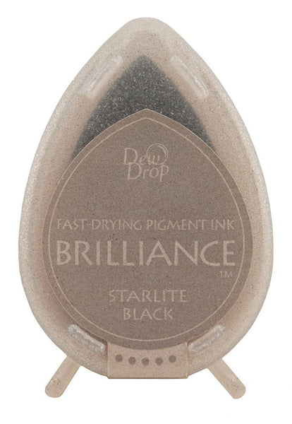 Starlite Black Brilliance Dew Drop Ink Pad BD-90