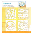 Stencil Value Pack Words and Wreath M-36133