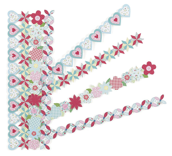 Stitched Die Cut Borders MS-41-00318