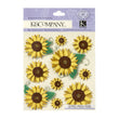 Sunflower Dimensional Sticker KCO-30-668751