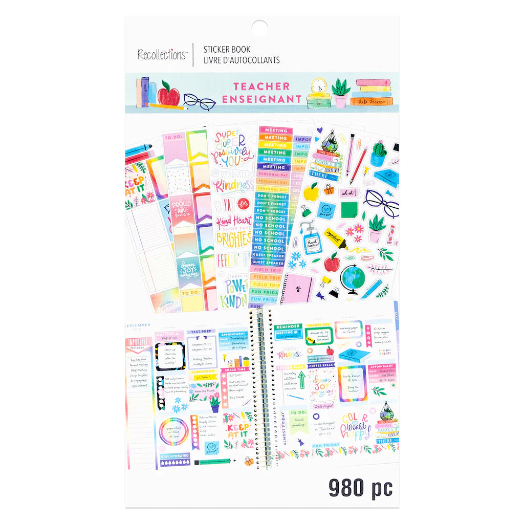 Teacher Sticker Book R-655509 – Cozys Scrapbooking