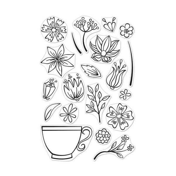 Teacup Flowers HA-CM339